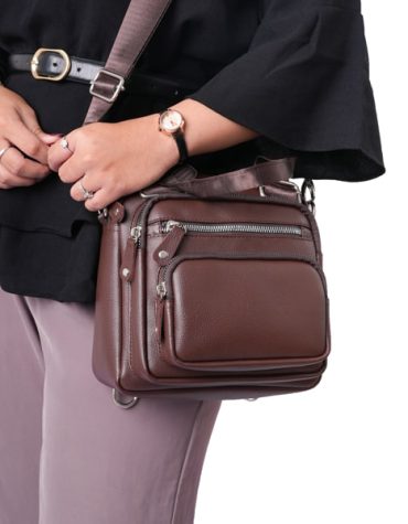 Zarela LuxePack – Tas Ransel Wanita Kulit Asli Elegan & Multifungsi | Backpack Fashion Stylish TWH