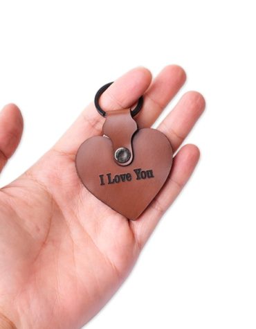 Jayuwan Sora Love Edition Keychain - Gantungan Kunci Kulit Asli Bisa Custom Nama GKH