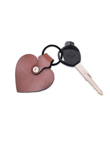 Jayuwan Sora Love Edition Keychain – Gantungan Kunci Kulit Asli Polos GKHP